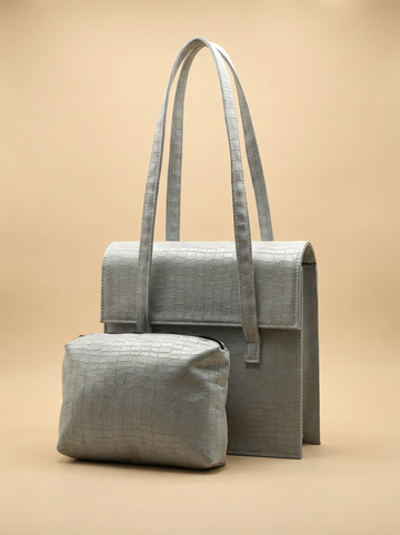 Demin Bag - Light Grey