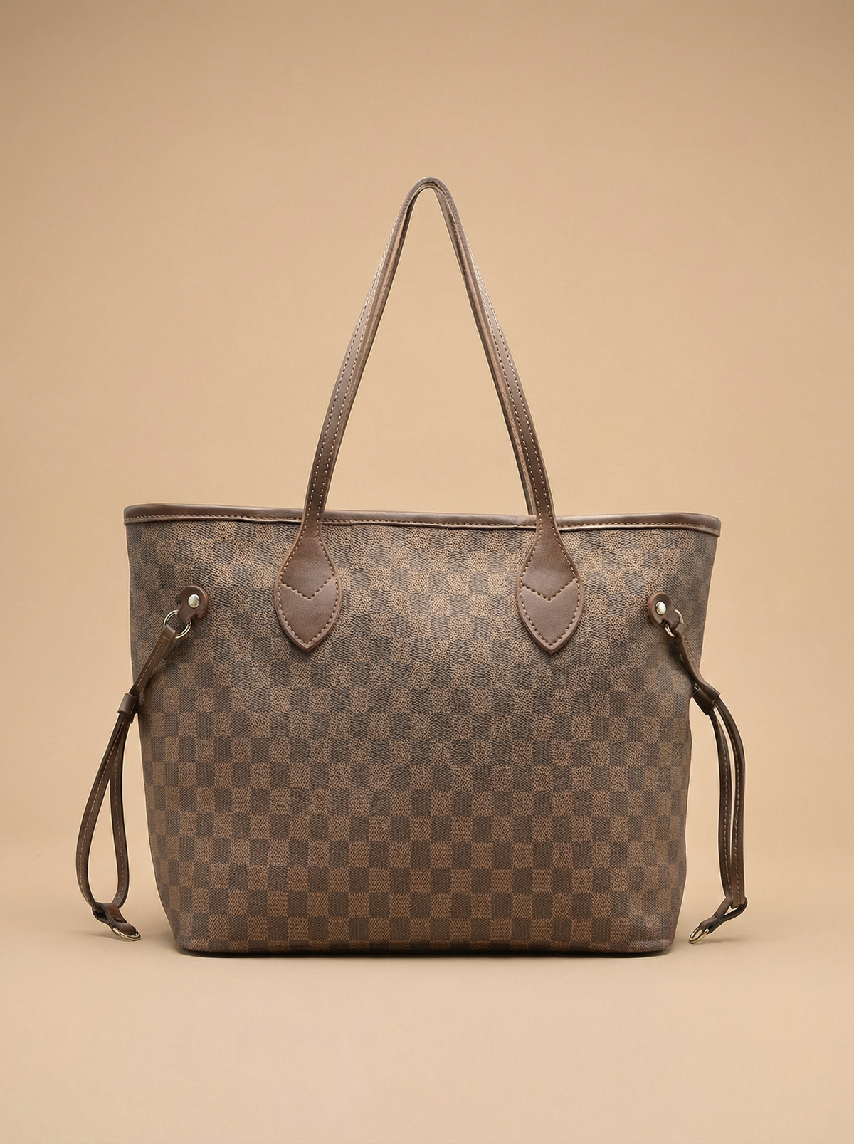 Amlam - Hand Bag -Dark Brown