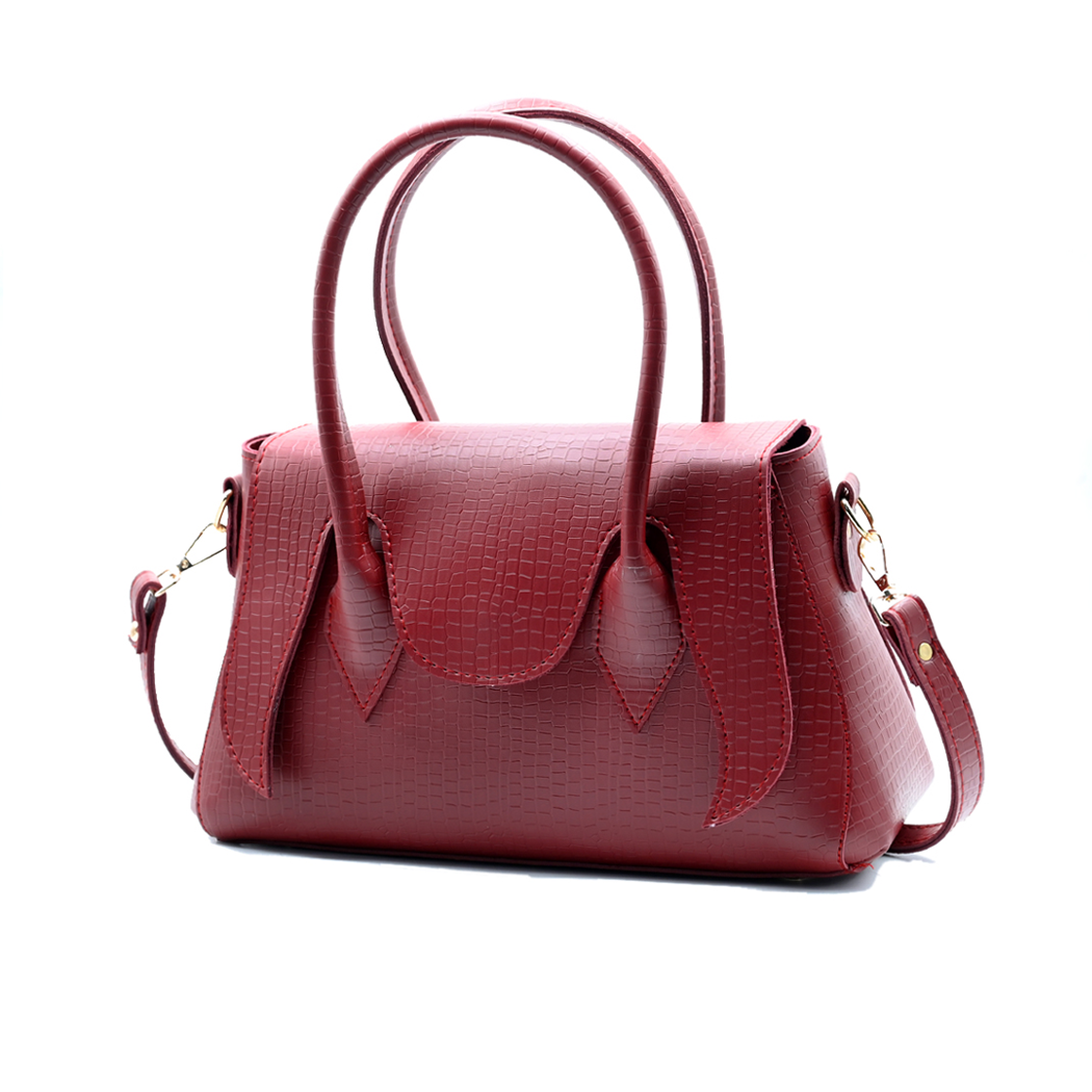 Seren Tote Satchel Handbag for Women – Maroon