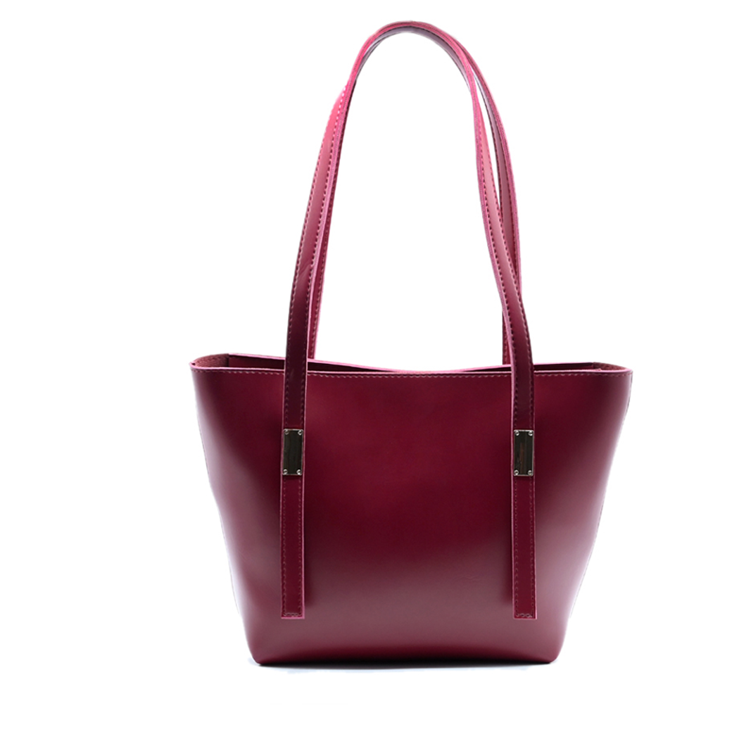 Grace Trio Handbag Set of 3 Maroon