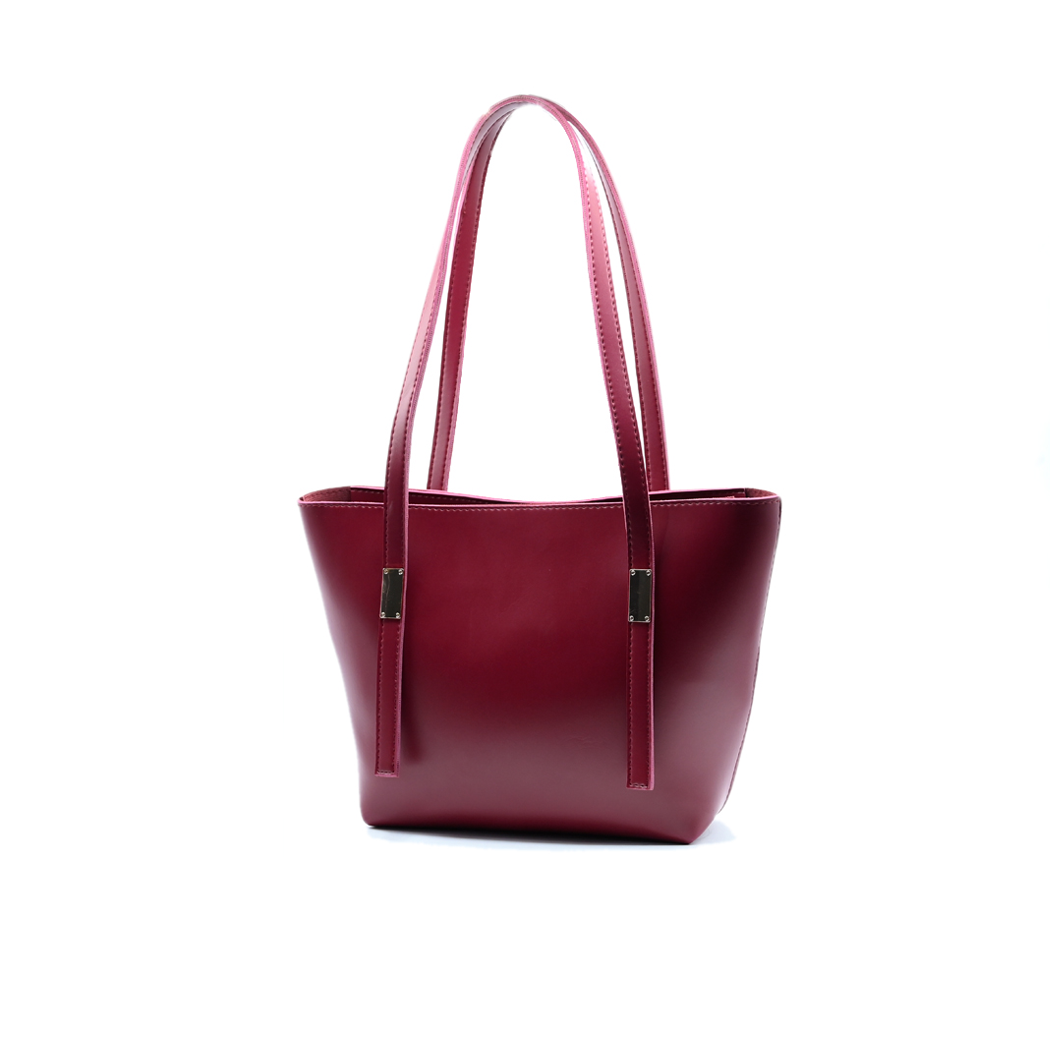 Grace Trio Handbag Set of 3 Maroon