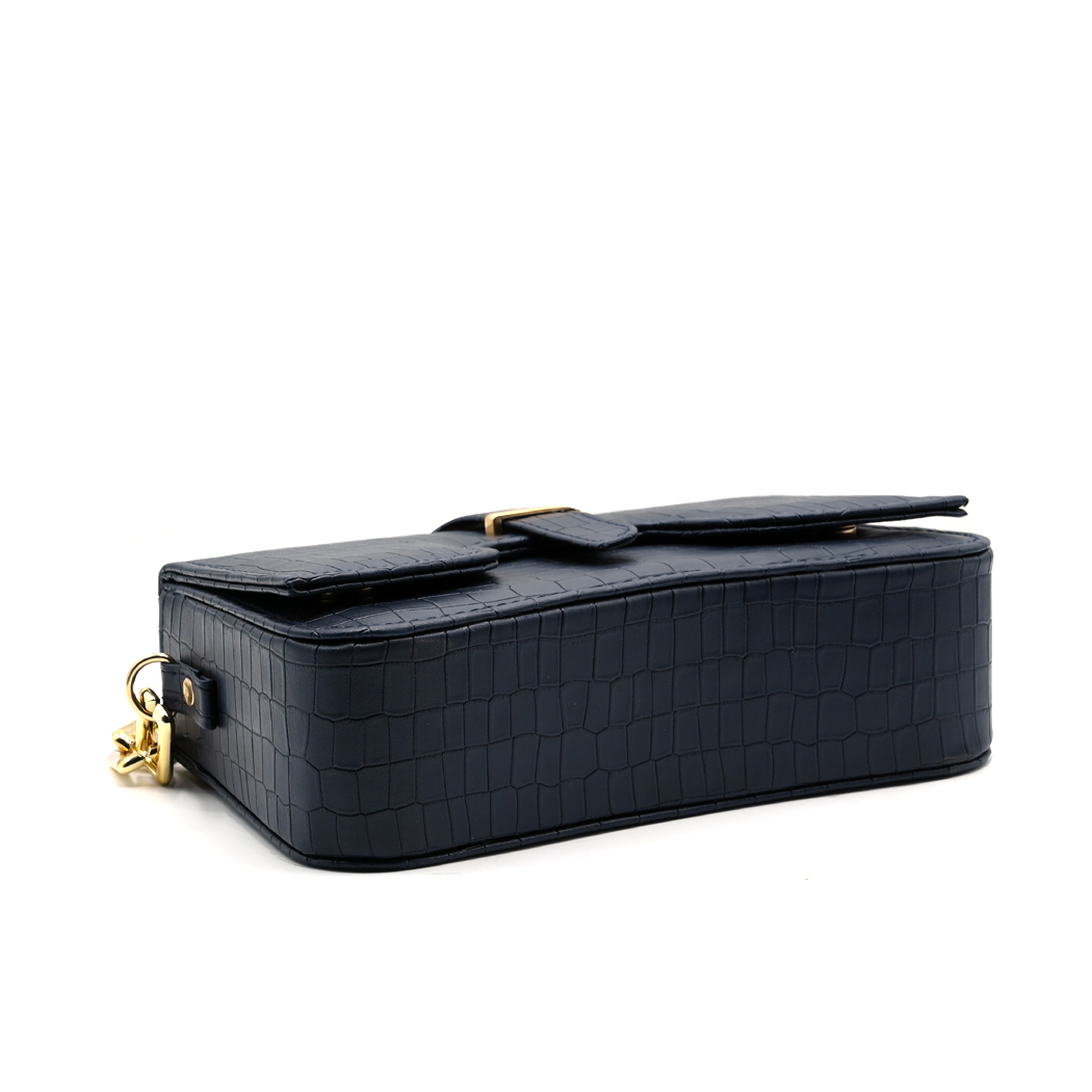 Sling Crossbody Bag - Navy Blue