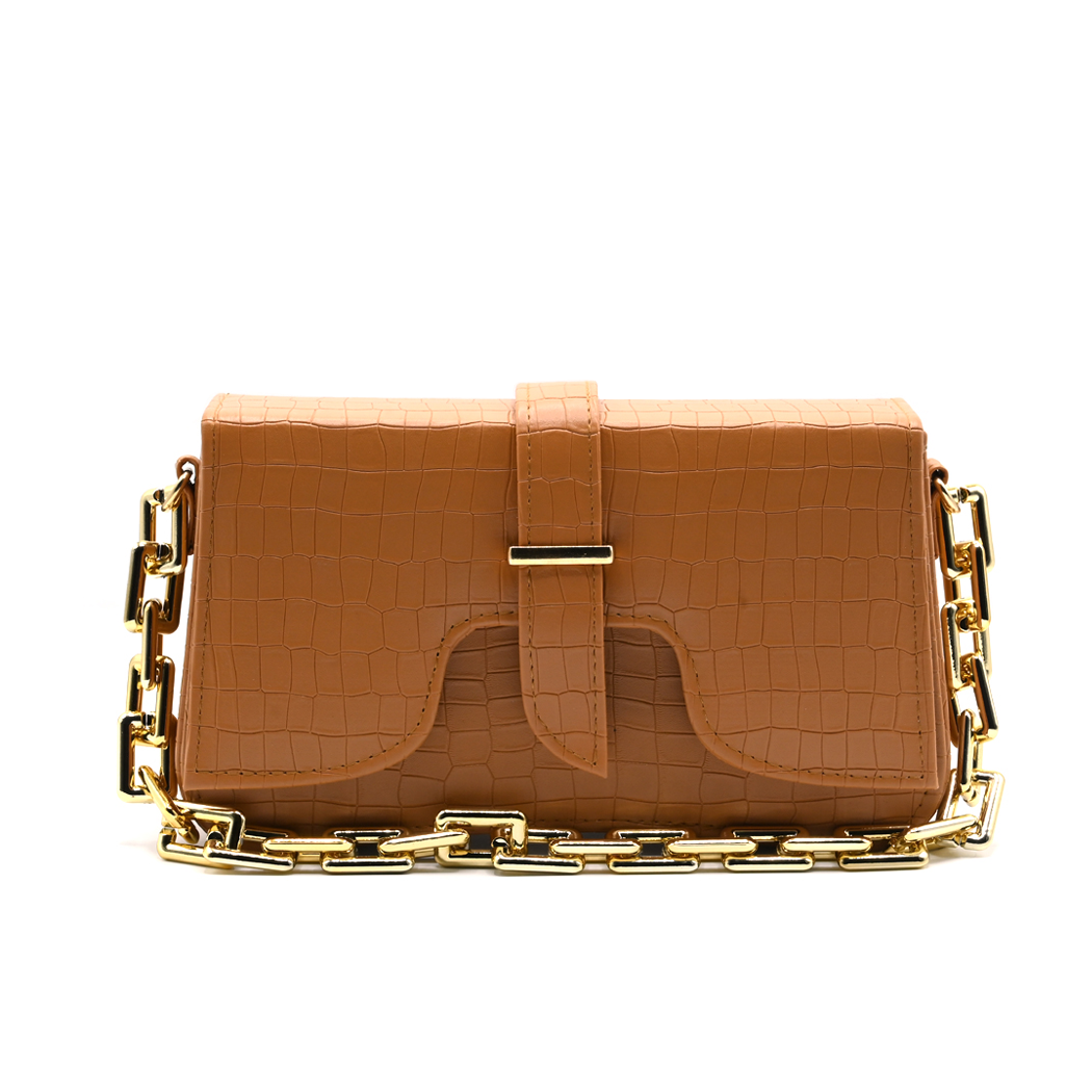 Sling Crossbody Bag - Light Tan