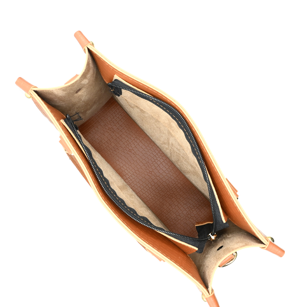 Tan Hobo Handbag for Women | Stylish PU Leather Ladies Bag in Pakistan