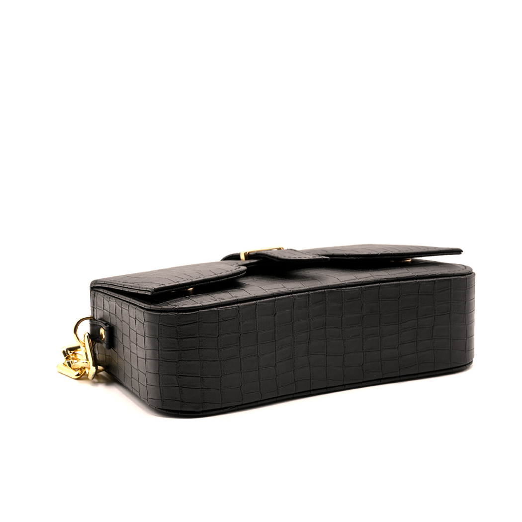 Sling Crossbody Bag - Black