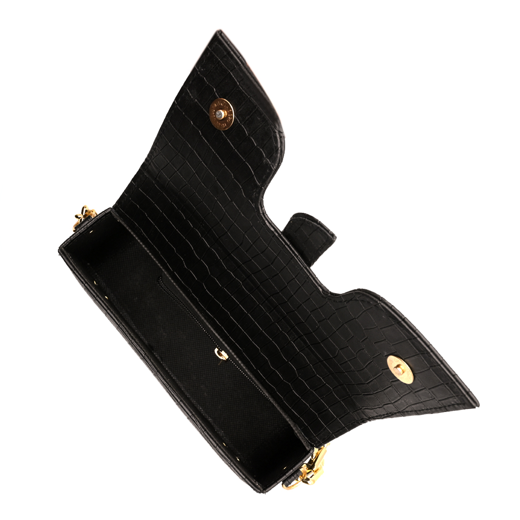 Sling Crossbody Bag - Black