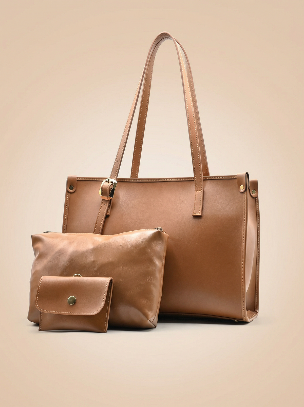 Aprik - Hand Bag - Brown