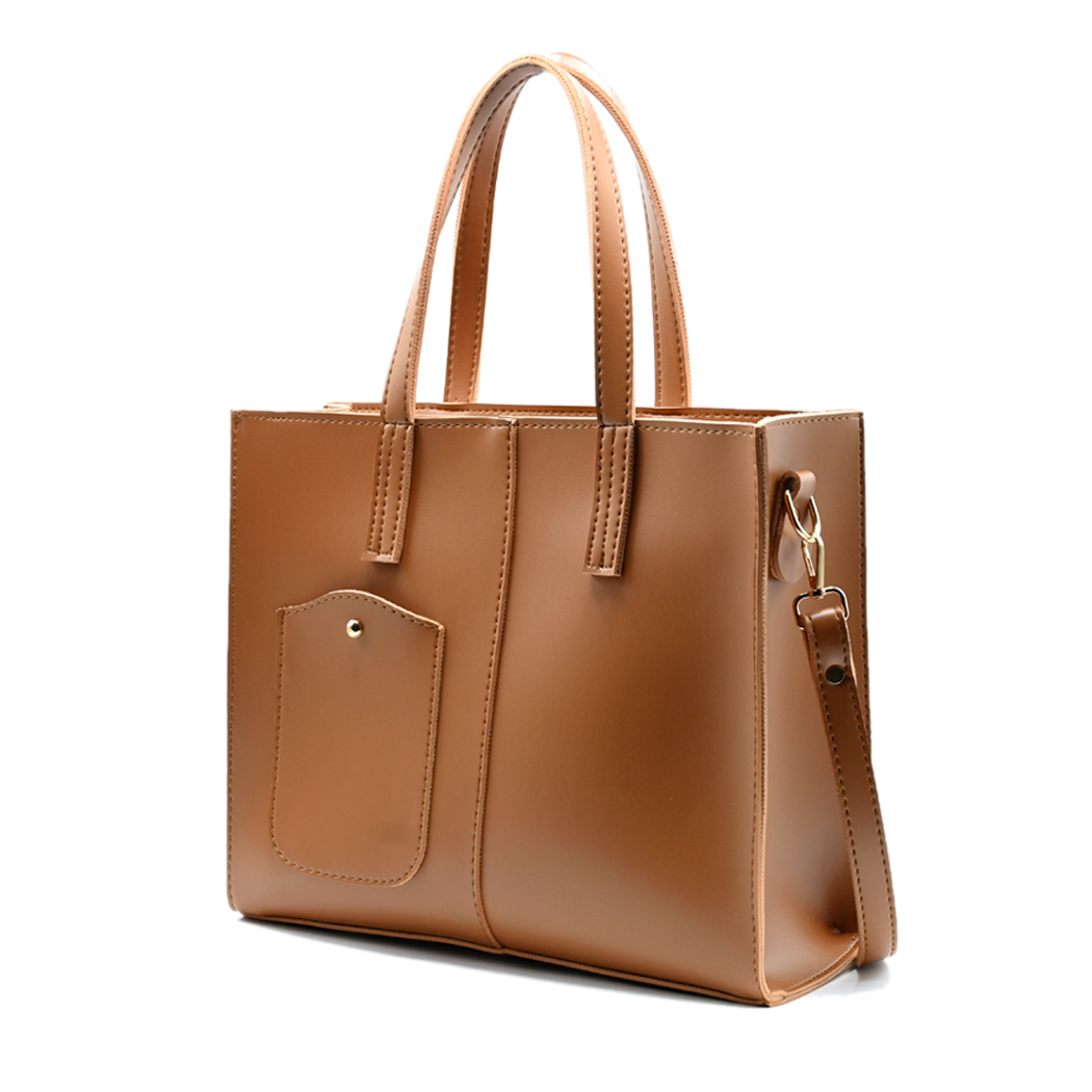 Modern Pocket Tote Tang