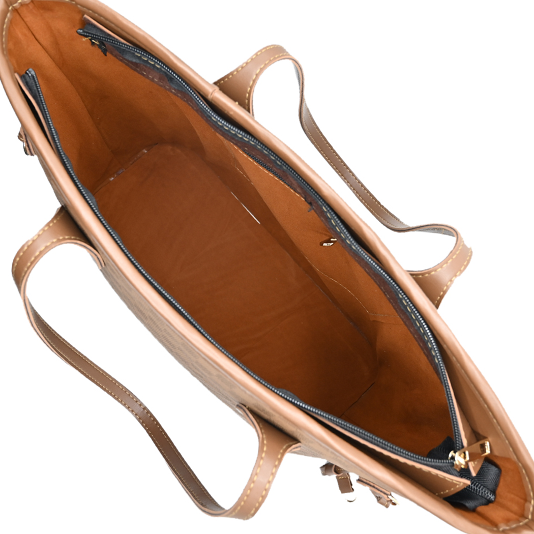 Amlam - Hand Bag -Dark Brown