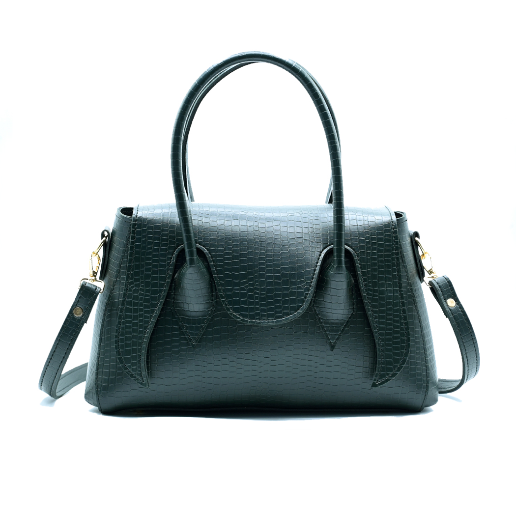 Seren Tote Satchel Handbag for Women – Olive Green