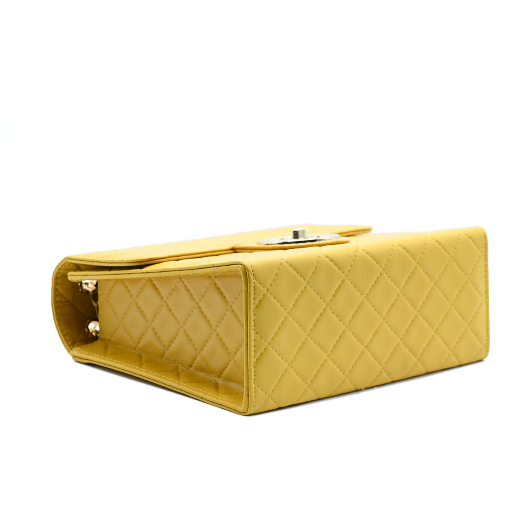 Trendy Chain Stylish Bag Yellow