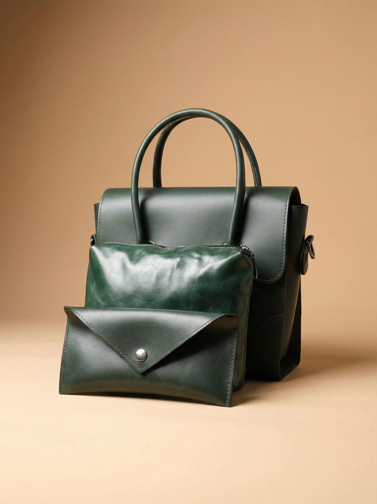 Centic Cross Body Bag - Greenish