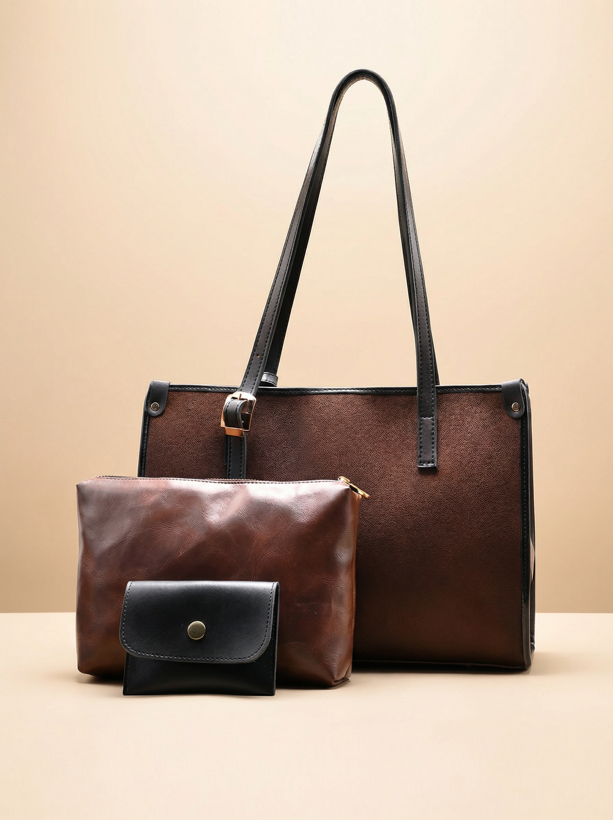 Aprik - Hand Bag - Brown