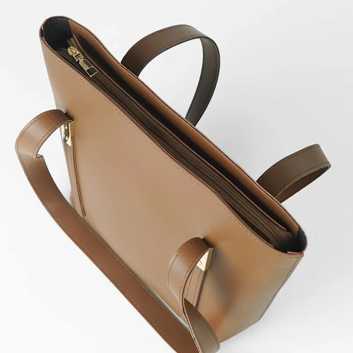 Grace Trio Handbag Set of 3 Brown