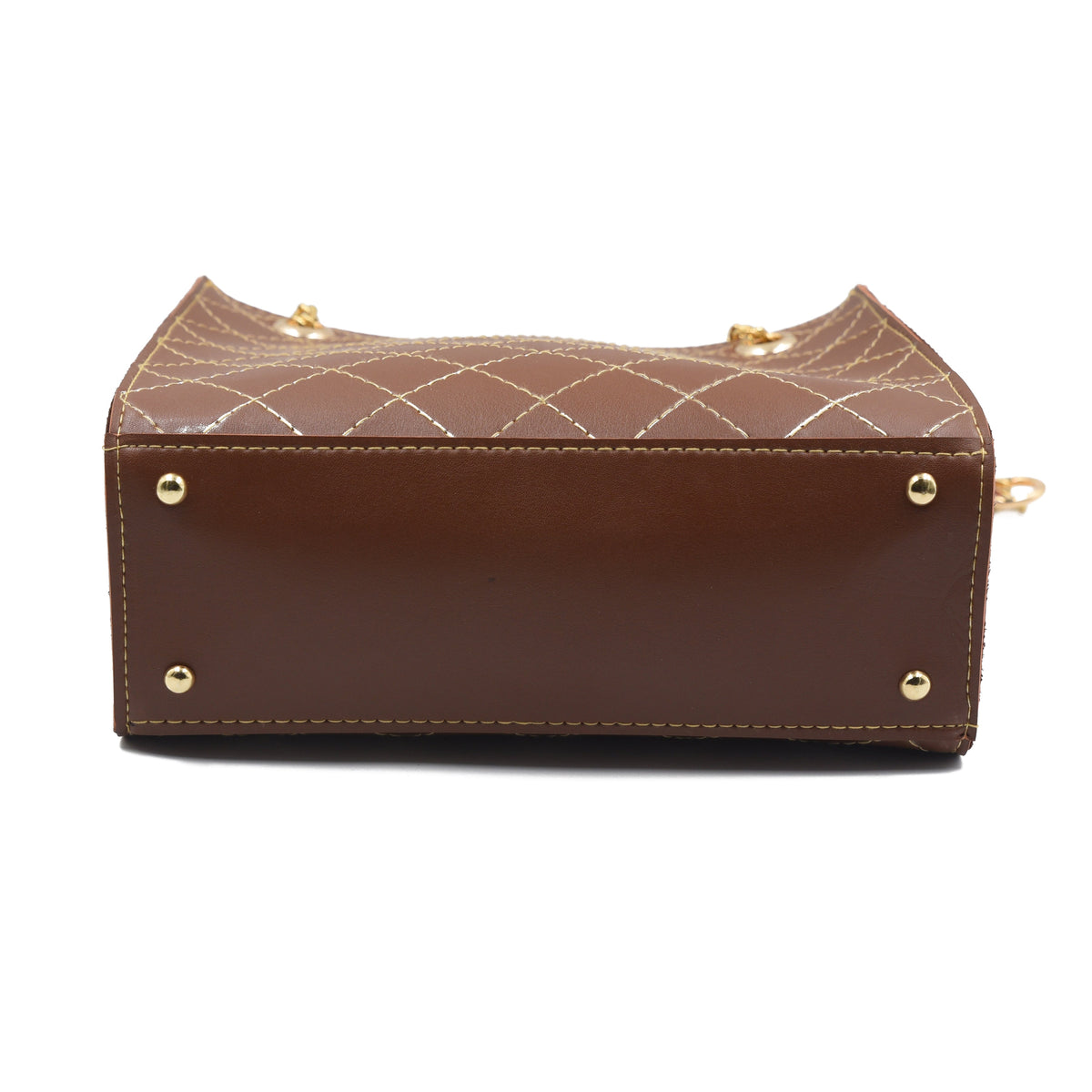 Regalia long chain crossbody Bag - Brown
