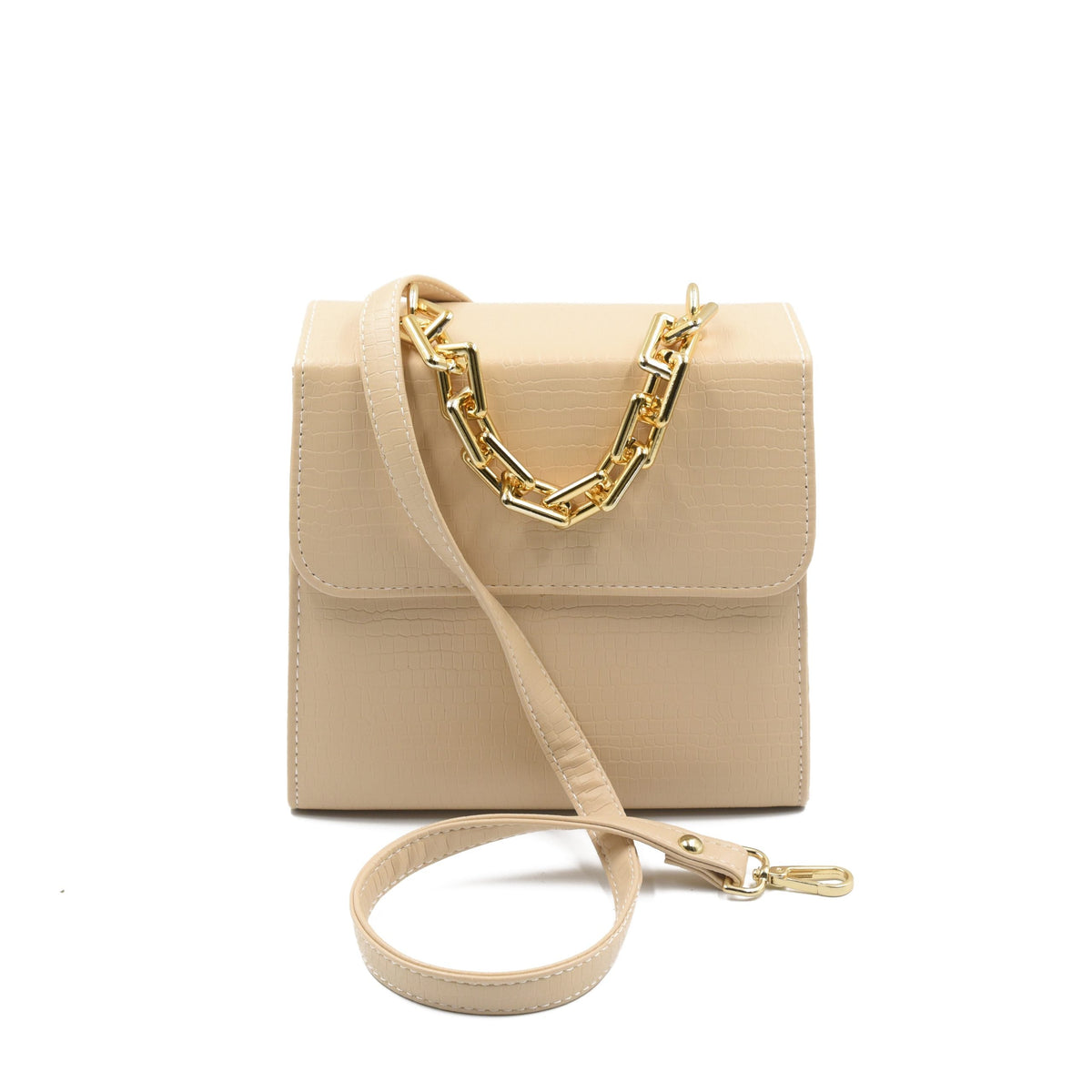 Clasique Handbag - Skin Beige