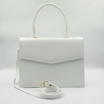 Statique Handbag For Women - White