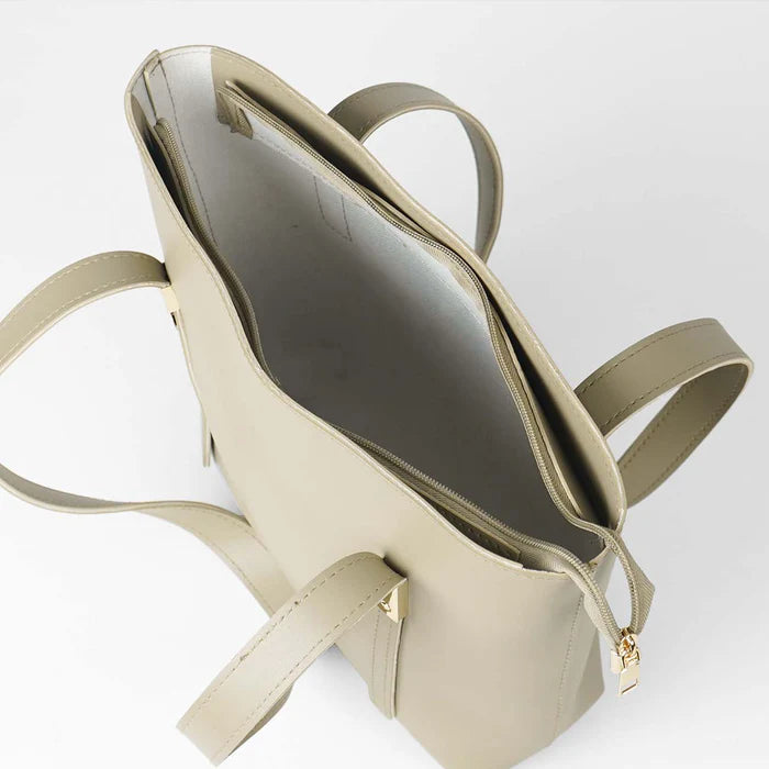 Grace Trio Handbag Set of 3 Beige